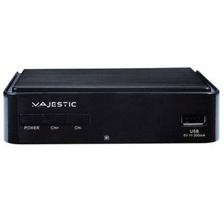New Majestic DEC-665 HD USB Terrestre Nero (100665BK)