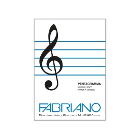 CF10 QUADERNO MUSICA FABRIANO A4 (19100378)
