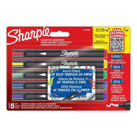 5CF SHARPIE CREATIVE MARKERS (2201069)