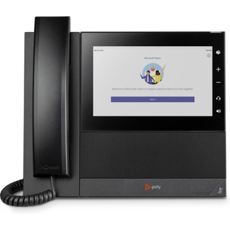 POLY Telefono multimediale aziendale CCX 600 per Microsoft Teams e abilitato per PoE (82Z84AA)