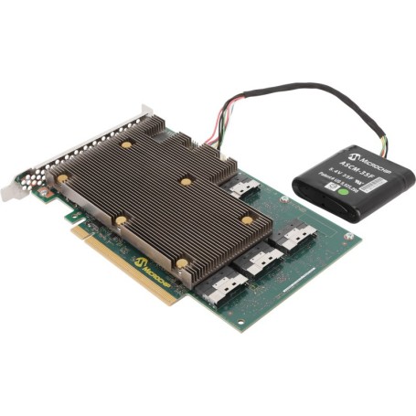 Microchip Technology SMARTRAID ULTRA 3258P-32I/E controller RAID PCI Express x8 4.0 24 Gbit/s (3258UPC32IX2S)