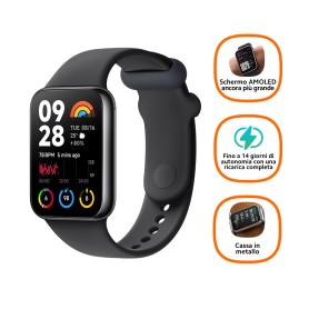 Xiaomi Smart Band 8 Pro AMOLED Braccialetto per rilevamento di attività 4,42 cm (1.74") Nero (BHR8017GL)