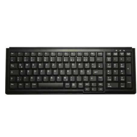 Active Key AK-7000 tastiera USB QWERTZ Tedesco Nero (AK-7000-U-B/GE)