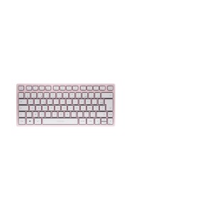CHERRY KW 7100 MINI BT tastiera Bluetooth AZERTY Francese Rosa (JK-7100FR-19)