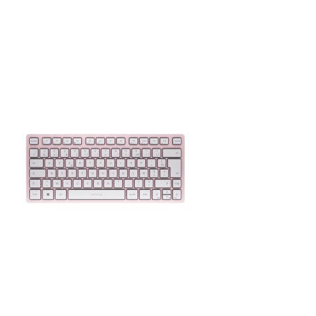 CHERRY KW 7100 MINI BT tastiera Bluetooth AZERTY Francese Rosa (JK-7100FR-19)