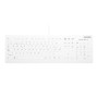 CHERRY AK-C8112 tastiera USB QWERTY Spagnolo Bianco (AK-C8112-U1-W/ES)