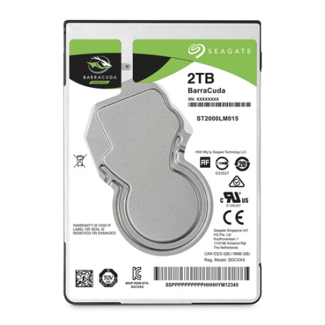Seagate Barracuda 2.5" 2.5" 2000 GB Serial ATA III (ST2000LM015)