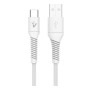 VULTECH CAVO SMARTPHONE USB to Type-C, 1,2m, 3.0A 60W, BIANCO (CS-TAC12WH)