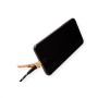 ROLINE 11.02.8923 cavo Lightning 1 m Nero, Oro