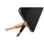 ROLINE 11.02.8923 cavo Lightning 1 m Nero, Oro