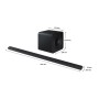 Samsung Soundbar HW-S800D/ZF Serie S, 10 Speaker, Wireless Dolby Atmos, Audio a 3.1.2 Canali, Q-Simphony, Alexa integrato e comp