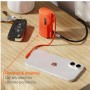 BATTERY BANK USB-C 5K CABLE ORANGE (CY5358PBCHE)