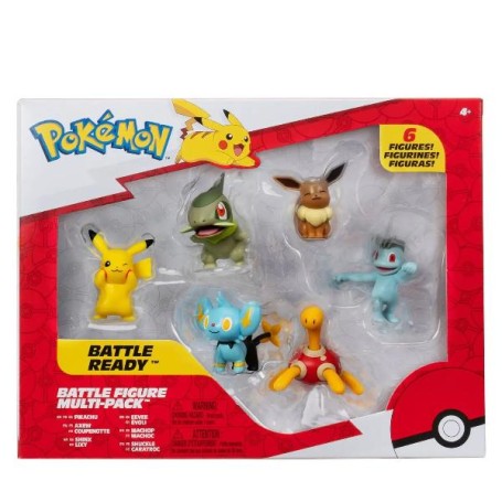 PKMN 6 PERSONAGGI DLX ASST5 (PK060500)