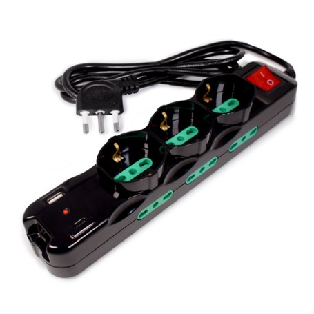 TECNOWARE MULTIPRESA 9 OUTPUT ITA/SCHUK (FMP9IIGUSB)