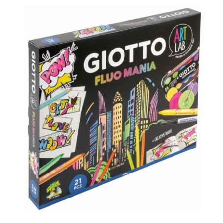 GIOTTO ART LAB FLUO MANIA (F582500)