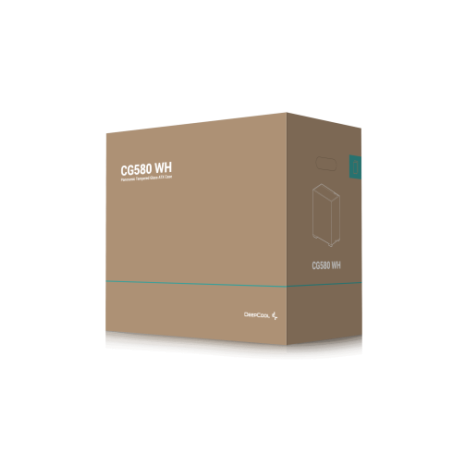 DEEPCOOL CASE MICRO ATX CG580 BIANCO  R-CG580-WHNDA0-G-1