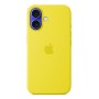 Apple Custodia MagSafe in silicone per iPhone 16 - Giallo carambola (MYY73ZM/A)