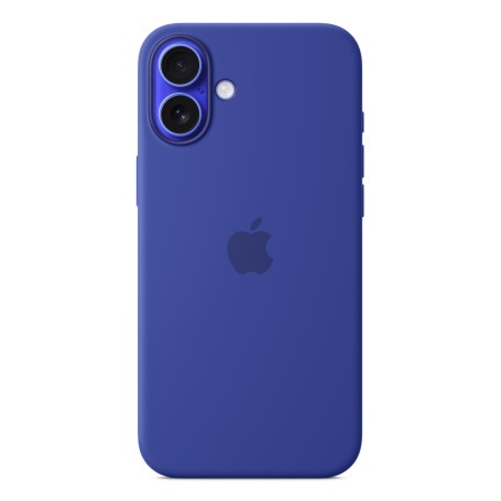 Apple Custodia MagSafe in silicone per iPhone 16 Plus - Blu oltremare (MYYF3ZM/A)