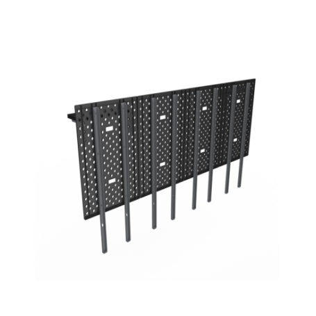 DEZCTOP DESK PANNELLI KIT 4 PEZZI PER SCRIVANIA 160 NERO E NOCE AC-BFTDB4X- (AC-BFTDB4X-BK1)