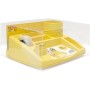 DESK ORGANIZER OLIVER PASTEL GIALLO (4121PG)