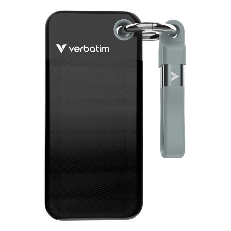 Verbatim Pocket SSD 1 TB USB tipo-C 3.2 Gen 2 (3.1 Gen 2) Nero, Grigio (32190)