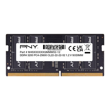 PNY RAM PERFORMANCE SODIMM DDR4 3200MHZ 16GB (MN16GSD43200-TB)