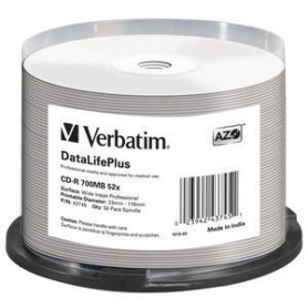 Verbatim CD-R 52x DataLifePlus 700 MB 50 pz (43745)