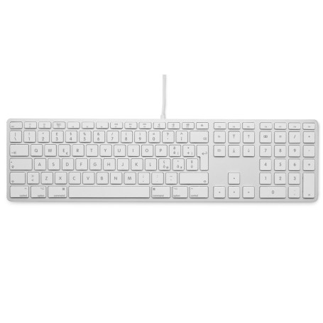 TASTIERA USB LMP TAST.NUM.ITA SILVE ALLUMINIUM SILVER KB-1234 X APPLE (17530)