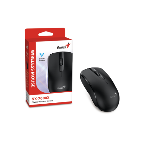 GENIUS MOUSE WIR. NX-7000X BLACK (batteria 1xAA) (31030033400)