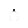 DEZCTOP ACC. PORTA CUFFIE DA-HDSTHR-BK1