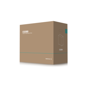 DEEPCOOL CASE MICRO ATX CG580 TG NERO R-CG580-BKNDA0-G-1