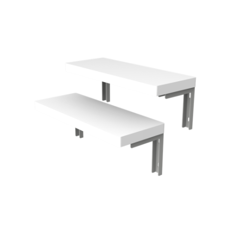 DEZCTOP ACC. 2 MENSOLE DA-DBSVM2-WH1 BIANCO