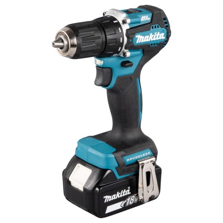 Akku-Bohrschrauber DDF487RAJ, 18Volt (blau/schwarz, 2x Li-Ionen Akku 2,0Ah, MAKPAC)
