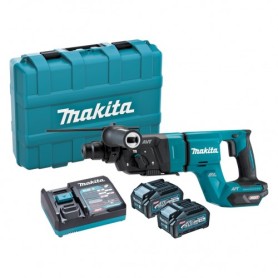 Akku-Kombihammer HR007GM201 XGT, 40Volt (blau/schwarz, 2x Li-Ion Akku 4,0Ah)