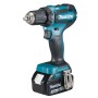 Akku-Bohrschrauber DDF485RTJ, 18Volt (blau/schwarz, 2x Li-Ionen-Akku 5,0Ah, MAKPAC Gr.2)