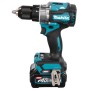 Akku-Schlagbohrschrauber HP001GD201 XGT, 40Volt (blau/schwarz, 2x Li-Ion XGT Akku 2,5Ah, MAKPAC)