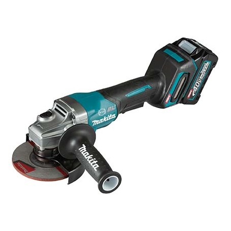 Akku-Winkelschleifer GA013GZ XGT, 40Volt (blau/schwarz, ohne Akku und Ladegert)