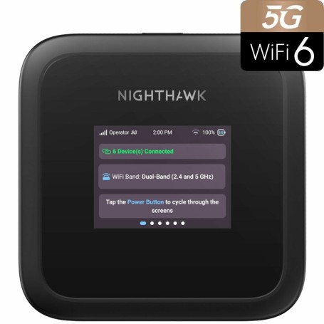 Nighthawk M3 WiFi 6, Mobile WLAN-Router (schwarz) (MH3150-100EUS)