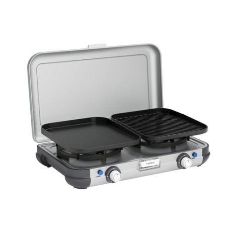 Camping Kitchen 2 Grill & Go CV (grau/schwarz, 2x 2kW, Modell 2023) (2176805)