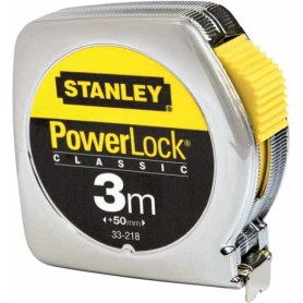 Bandma Powerlock, 3 Meter (chrom/gelb, 12,7mm, Metallgehuse) (0-33-218)