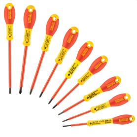 Schraubendreher-Set FatMax, 10-teilig (rot/gelb, Spannungsprfer) (FMHT62573-0)