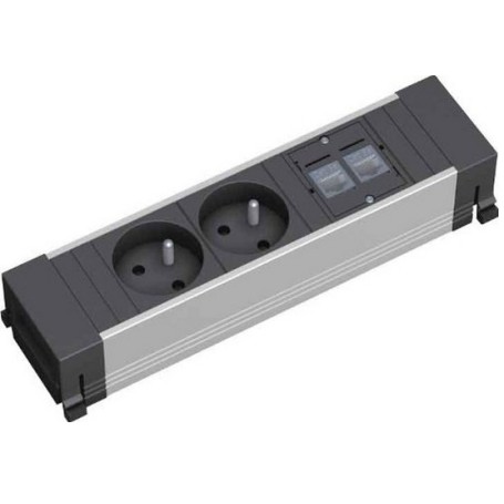 Power Frame 2xUTE 2xCAT5e kurz (franzsisches Modell) (317.103)