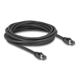 Netzwerkkabel RJ-45 Cat.8.1 S/FTP, bis 40 Gbps (schwarz, 5 Meter) (80236)