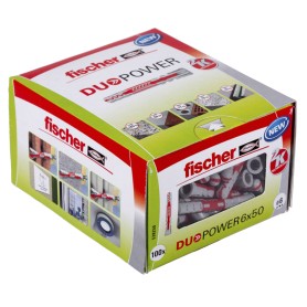 Dbel DUOPOWER 6x50 LD (hellgrau/rot, 100 Stck) (538250)