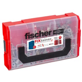 FixTainer-DUOLINE (hellgrau/rot, mit Schrauben, 181-teilig) (548862)