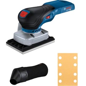 Bosch GSS 18V-13 PROFESSIONAL Levigatrice orbitale casuale 1000 Giri/min 2000 OPM Nero, Blu, Rosso (06019L0100)