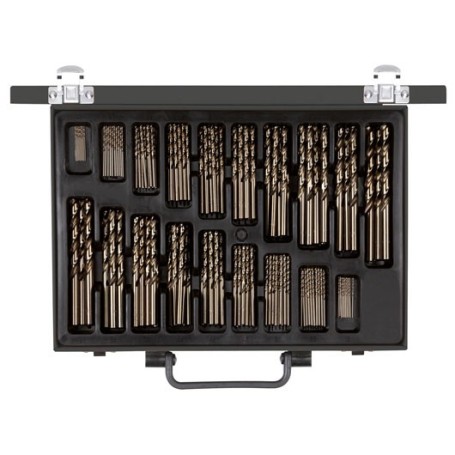 Spiralbohrer-Satz, rollgewalzt, 1-10mm (schwarz, 170-teilig) (R93500170) (3301612)