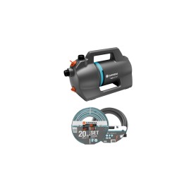 Gartenpumpe 4100 Silent Set (dunkelgrau/trkis, 550 Watt, Modell 2023) (09051-61)