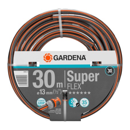 Premium SuperFLEX Schlauch 13mm (1/2") (grau/orange, 30 Meter) (18096-20)