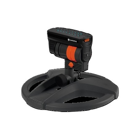 Viereckregner AquaZoom compact (grau/orange) (18708-20)